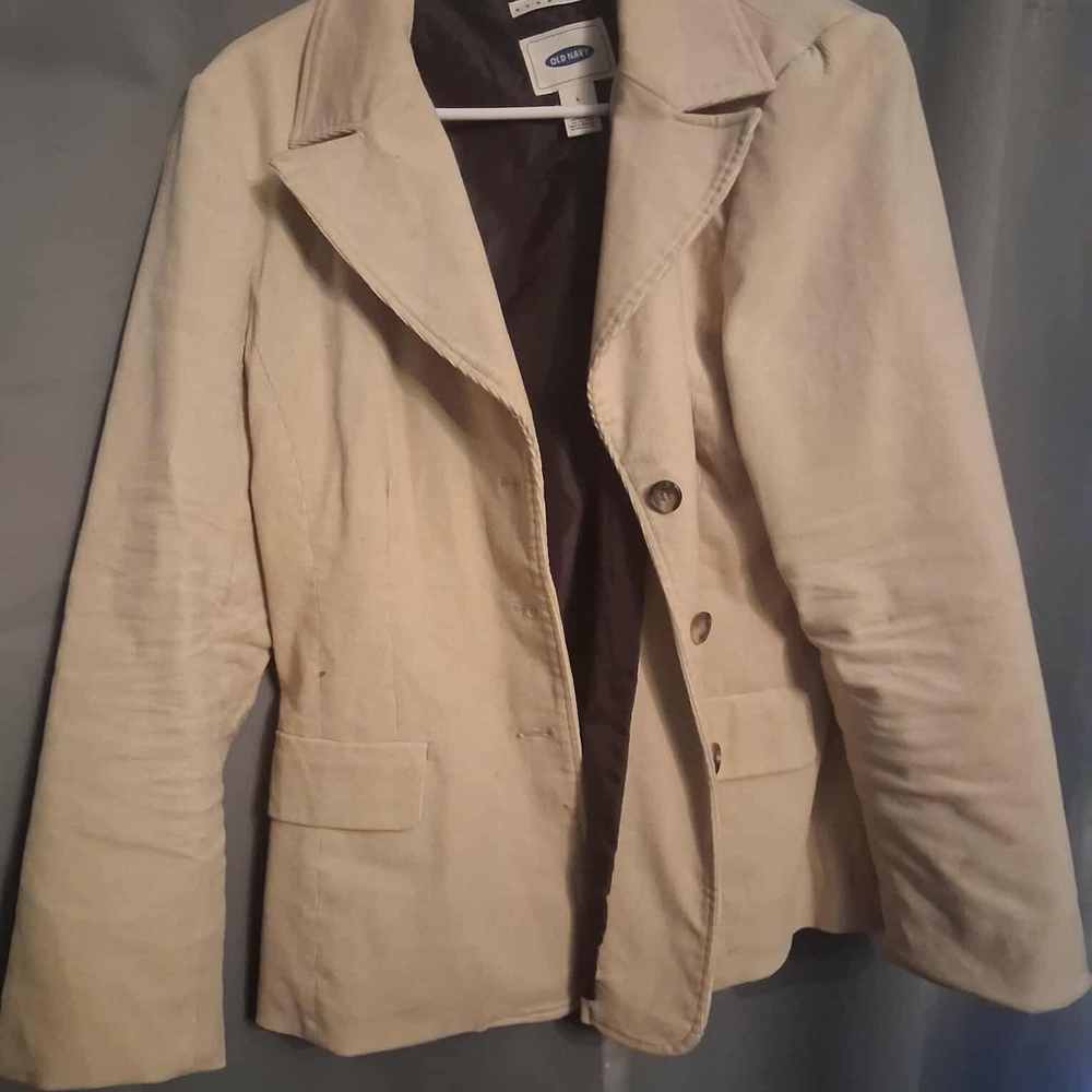 Old Navy Cream Blazer - Picture 6 of 6